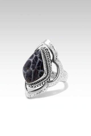 Rejoice In Hope Ring™ in Black Indonesian Coral - Statement - only found at SARDA™