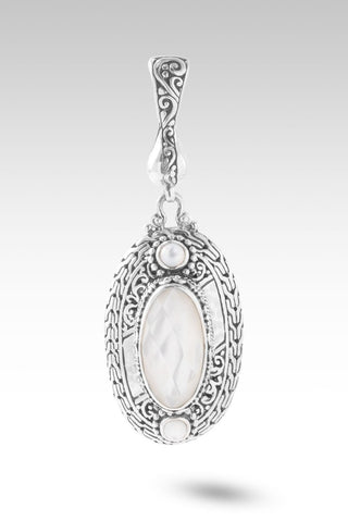 Resilience Pendant™ in White Mother of Pearl - Multi Stone - only found at SARDA™
