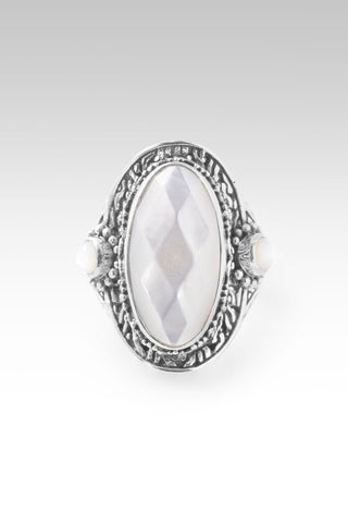 Resilience Ring™ in White Mother of Pearl - Dinner - only found at SARDA™