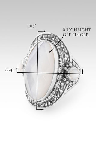 Resilience Ring™ in White Mother of Pearl - Dinner - only found at SARDA™