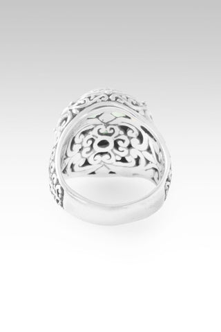 Revival Coming Ring™ in Sea Green Chalcedony Mother of Pearl Quartz - Statement - only found at SARDA™