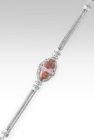 Rock Which I Stand Bracelet™ in Seam Agate - Single Stone - only found at SARDA™