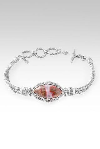 Rock Which I Stand Bracelet™ in Seam Agate - Single Stone - only found at SARDA™