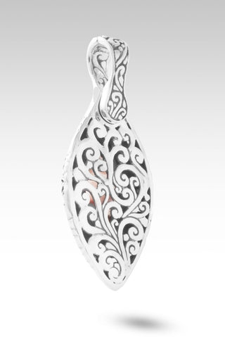 Rock Which I Stand Pendant™ in Seam Agate - Single Stone - only found at SARDA™