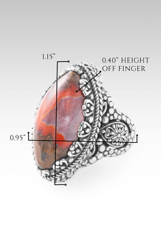 Rock Which I Stand Ring II™ in Seam Agate - Statement - only found at SARDA™