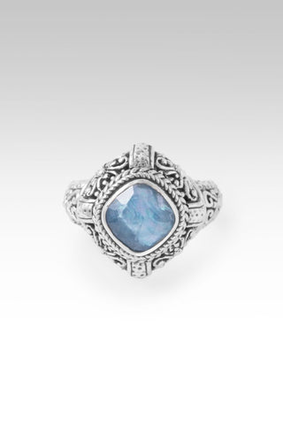 Sacred Journey Ring™ in Blue Quartz Mother of Pearl - Dinner - only found at SARDA™