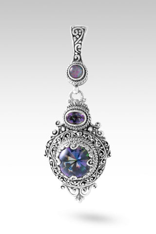 Safe With Him Pendant™ in Odyssey Rose™ Mystic Quartz & Australian Opal - Multi Stone - only found at SARDA™