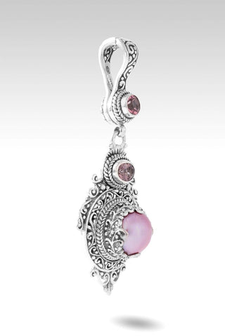 Safe With Him Pendant™ in Pink Mabe Pearl, J P Topaz™ Mystic Topaz & Pale Plum™ Mystic Topaz - Multi Stone - only found at SARDA™