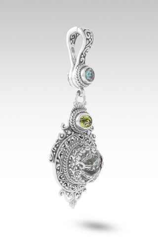 Safe With Him Pendant™ in Prasiolite, Peridot & Bali Crush™ Mystic Topaz - Multi Stone - only found at SARDA™