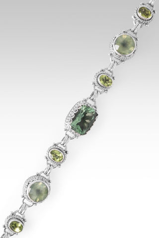 Saves The Lost Bracelet™ in Sea Green Fluorite, Peridot & Prehnite - Multi Stone - only found at SARDA™