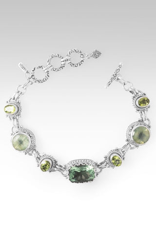 Saves The Lost Bracelet™ in Sea Green Fluorite, Peridot & Prehnite - Multi Stone - only found at SARDA™