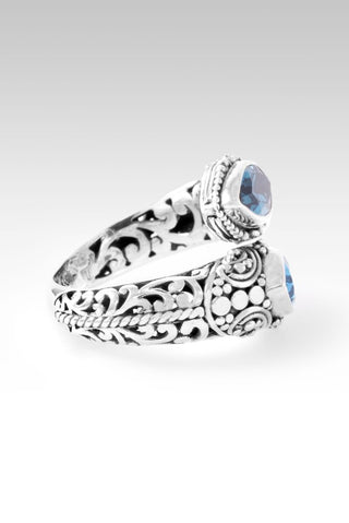 Searching Completed Ring™ in Blue Topaz & London Blue Topaz - Bypass - only found at SARDA™