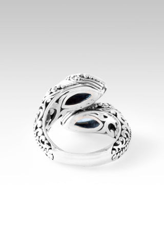 Searching Completed Ring™ in Blue Topaz & London Blue Topaz - Bypass - only found at SARDA™