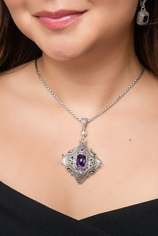 See A Victory Pendant™ in Amethyst - Multi Stone - only found at SARDA™