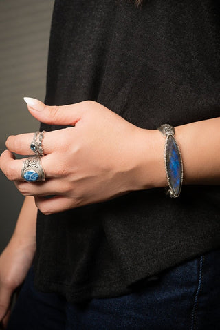 See Evidence U Exist Cuff™ in Labradorite - Cuff - only found at SARDA™