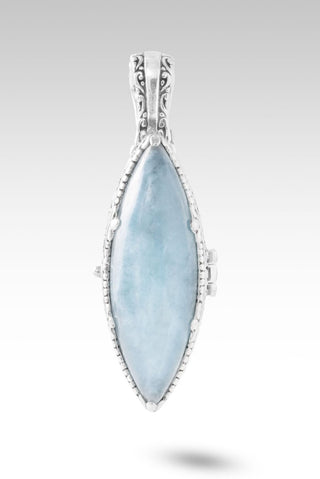 See Evidence U Exist Pendant™ in Aquamarine - Single Stone - only found at SARDA™