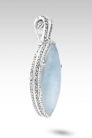 See Evidence U Exist Pendant™ in Aquamarine - Single Stone - only found at SARDA™
