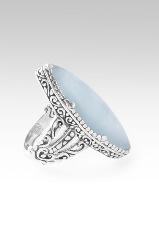 See Evidence U Exist Ring™ in Aquamarine - Dinner - only found at SARDA™