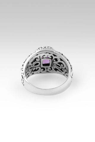 Seen U Move Mountains Ring II™ in Plum Lab Created Sapphire - Dinner - only found at SARDA™