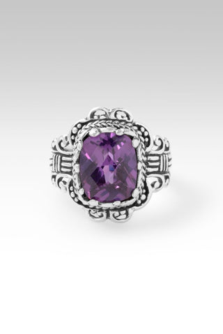 Seen U Move Mountains Ring™ in Plum Lab Created Sapphire - Dinner - only found at SARDA™