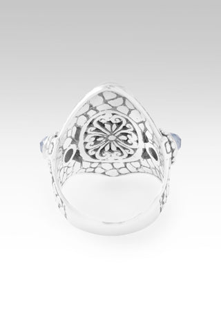 Seen UR Faithfulness Ring II™ in Angelite & Serenity Blue Chalcedony - Statement - only found at SARDA™