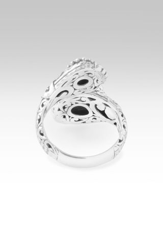 Seen UR Faithfulness Ring™ in Angelite & Serenity Blue Chalcedony - Bypass - only found at SARDA™