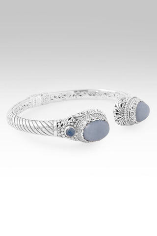 Seen UR Faithfulness Tip-To-Tip Bracelet™ in Angelite & Serenity Blue Chalcedony - Tip-to-Tio - only found at SARDA™