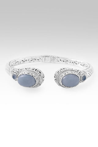 Seen UR Faithfulness Tip-To-Tip Bracelet™ in Angelite & Serenity Blue Chalcedony - Tip-to-Tio - only found at SARDA™