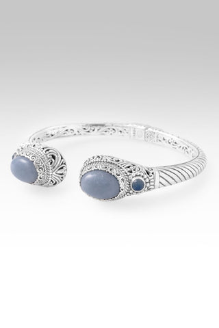 Seen UR Faithfulness Tip-To-Tip Bracelet™ in Angelite & Serenity Blue Chalcedony - Tip-to-Tio - only found at SARDA™