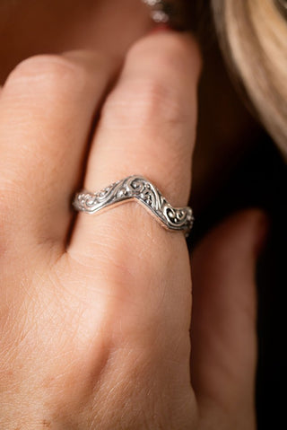 Serene Spirit Ring™ in Tree of Life - Stackable - only found at SARDA™