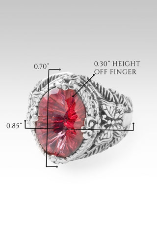 Shake Up All Traditions Ring™ in Berrylicious™ Mystic Quartz - Dinner - only found at SARDA™