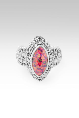 Shake Up All Traditions Ring™ in Red Ember Simulated Opal - Dinner - only found at SARDA™