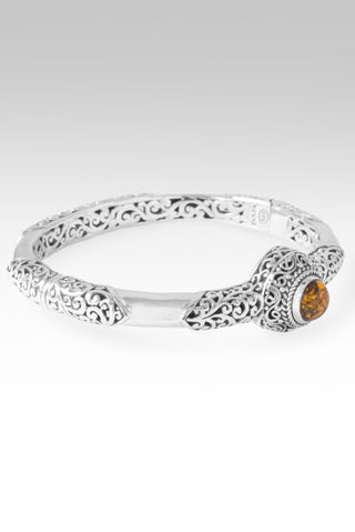 Share His Love Bangle Bracelet™ in Amber - Bangle - only found at SARDA™