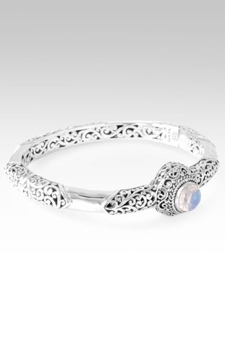 Share His Love Bangle Bracelet™ in Rainbow Moonstone - Bangle - only found at SARDA™