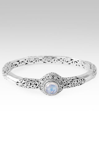 Share His Love Bangle Bracelet™ in Rainbow Moonstone - Bangle - only found at SARDA™
