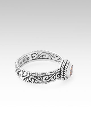 Share Joy Ring™ in Chocolate Mystic Moissanite - Stackable - only found at SARDA™