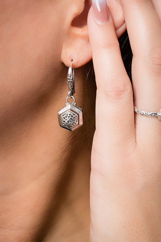 Shield of Faith Earrings™ in Tree of Life - Bali Wire - only found at SARDA™