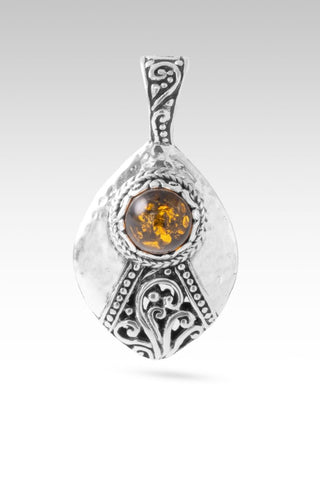 Shine Your Light Pendant™ in Amber - Single Stone - only found at SARDA™