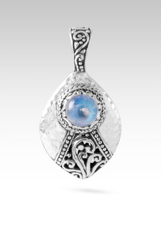 Shine Your Light Pendant™ in Rainbow Moonstone - Single Stone - only found at SARDA™