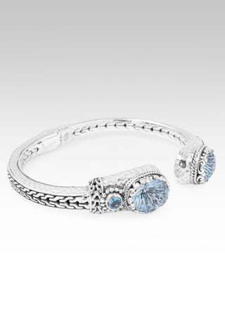 Somebody Loves U Tip-To-Tip Bracelet™ in Arctic Blue Topaz & Swiss Blue Topaz - Tip-to-Tip - only found at SARDA™