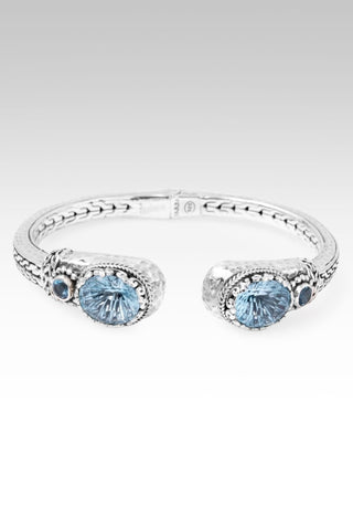 Somebody Loves U Tip-To-Tip Bracelet™ in Arctic Blue Topaz & Swiss Blue Topaz - Tip-to-Tip - only found at SARDA™