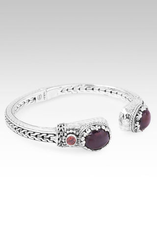 Somebody Loves U Tip-To-Tip Bracelet™ in Garnet & Red Velvet Zircon - Tip-to-Tip - only found at SARDA™