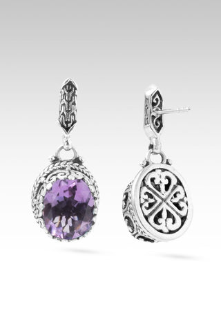 Somebody's Child Earrings™ in Amethyst - Stud Dangle - only found at SARDA™
