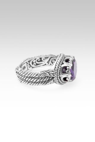Somebody's Hero Ring™ in Amethyst - Dinner - only found at SARDA™