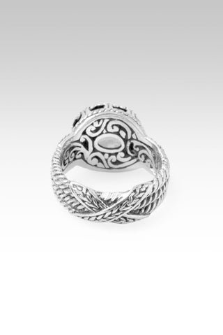 Somebody's Hero Ring™ in Arctic Blue Topaz - Dinner - only found at SARDA™