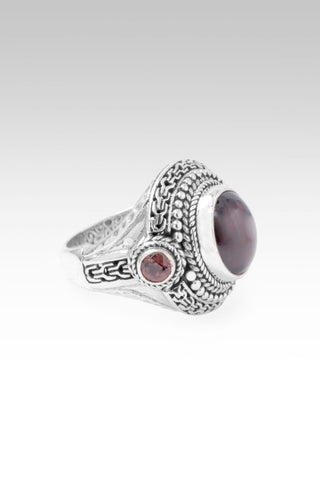 Somebody's Love Ring™ in Garnet & Red Velvet Zircon - Statement - only found at SARDA™