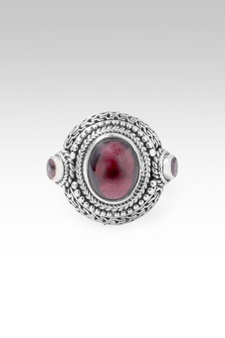 Somebody's Love Ring™ in Garnet & Red Velvet Zircon - Statement - only found at SARDA™