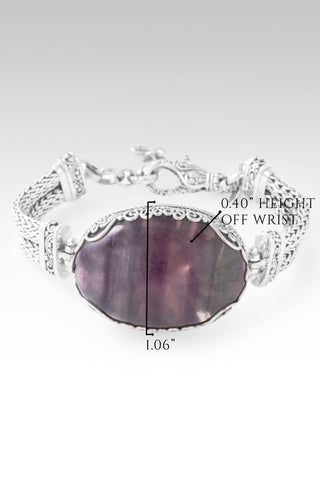Somebody's Person Bracelet™ in Rainbow Fluorite - Single Stone - only found at SARDA™