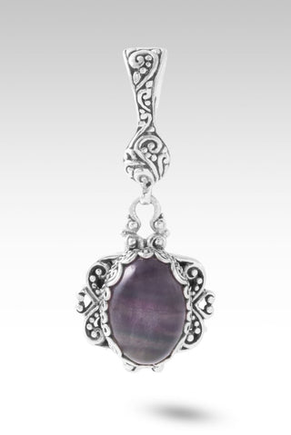 Somebody's Person Pendant™ in Rainbow Fluorite - Single Stone - only found at SARDA™