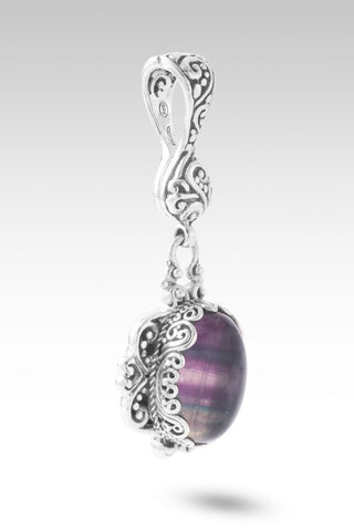 Somebody's Person Pendant™ in Rainbow Fluorite - Single Stone - only found at SARDA™